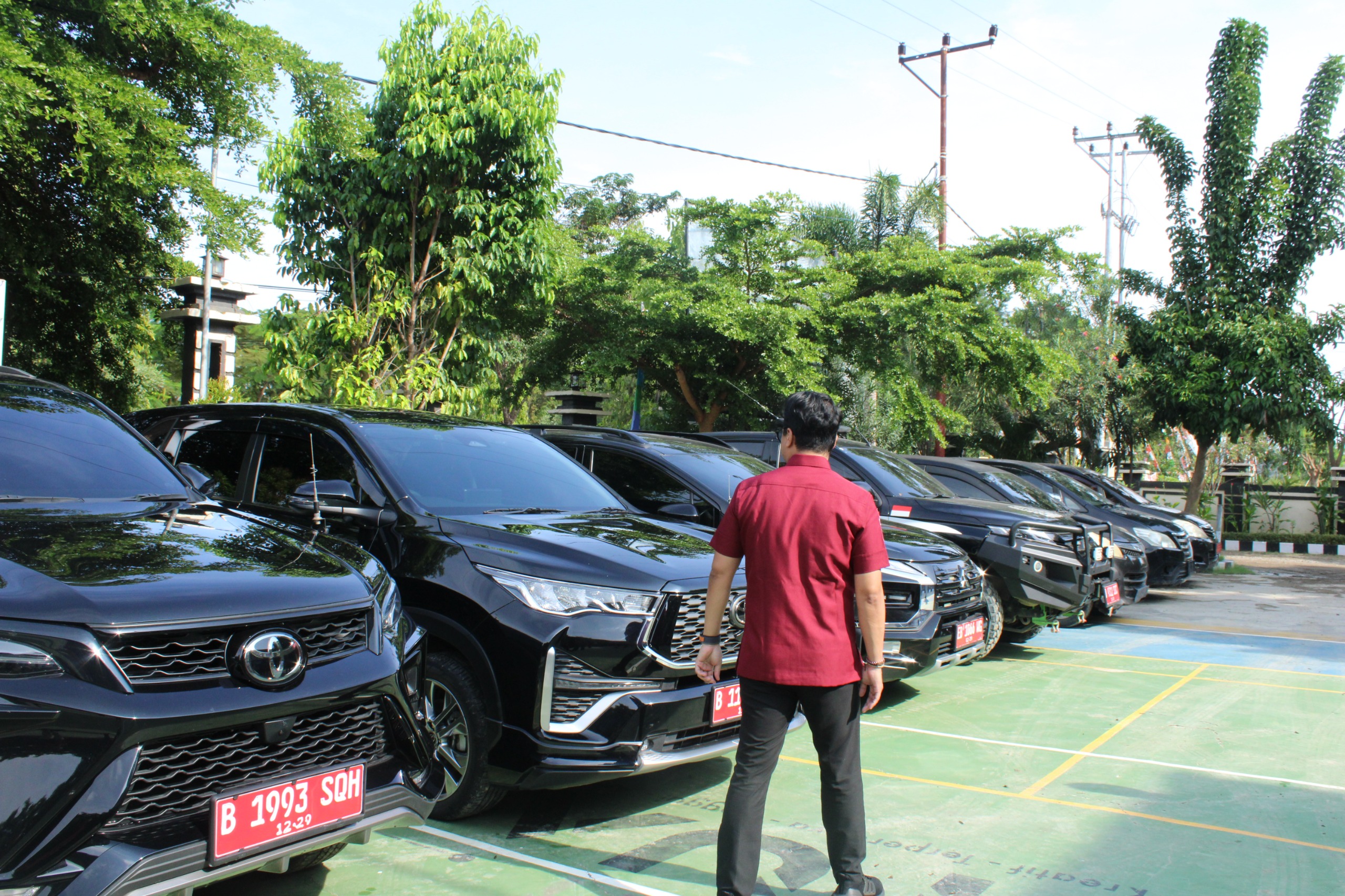 ANTISIPASI TUGAS KEDINASAN, IMIGRASI LABUAN BAJO CEK KONDISI KENDARAAN DINAS